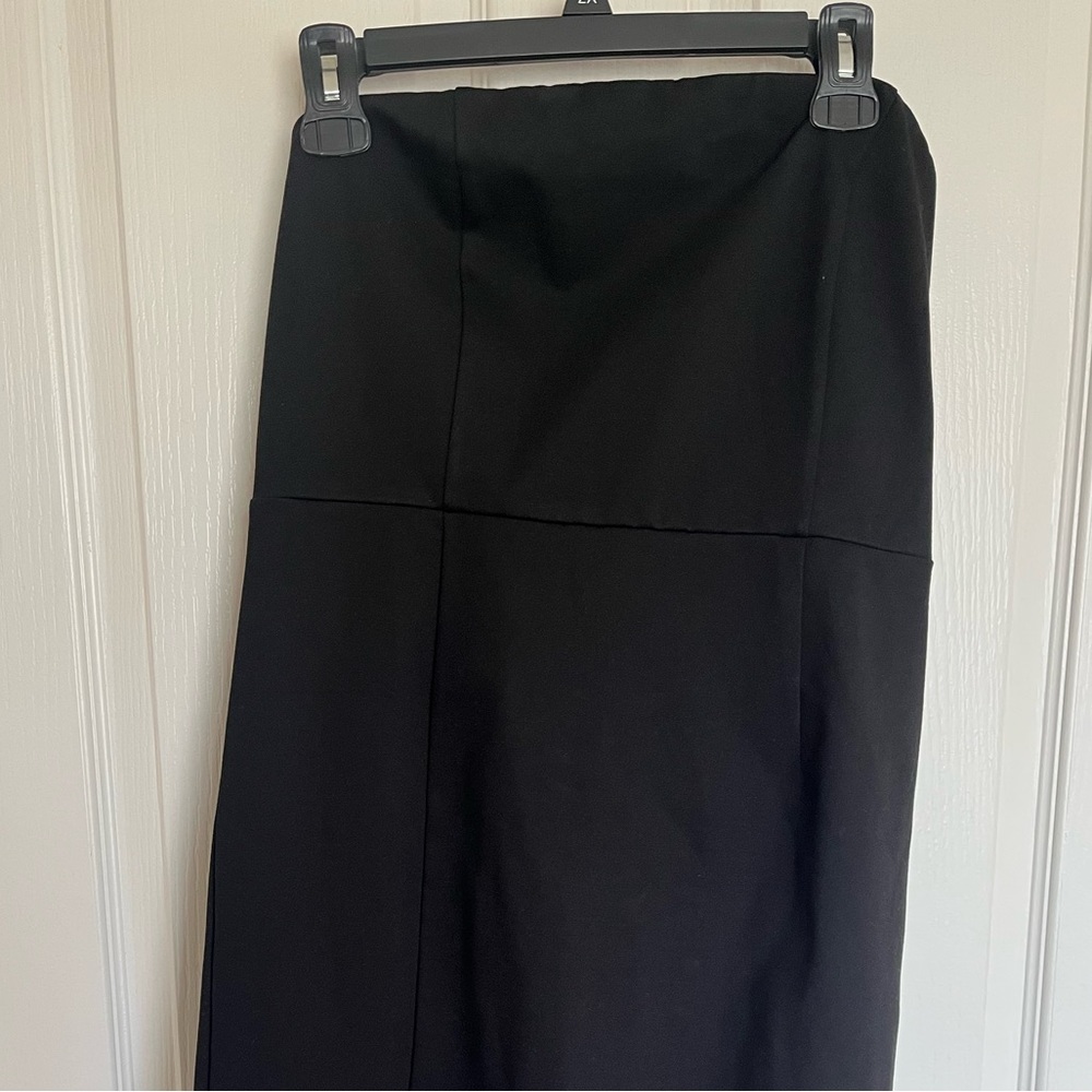 NWT Lulu’s Strapless Black Dress